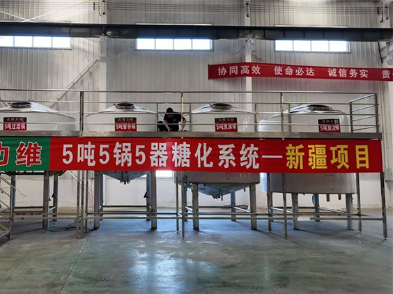 衢江精酿啤酒设备厂—5吨精酿啤酒设备—新疆项目